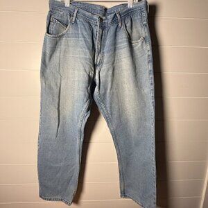 Key Men's Jeans Straight Leg Distressed 38x32 Vintage